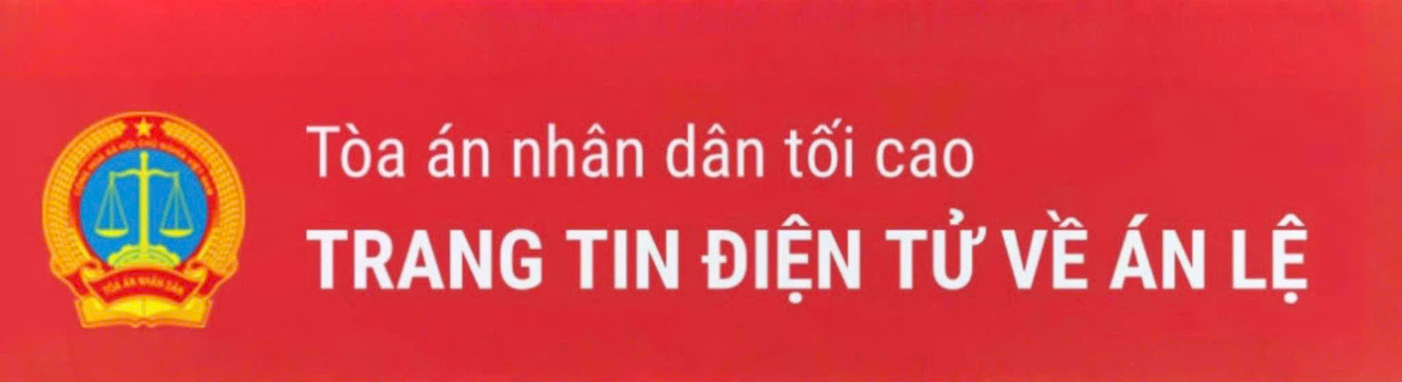 Trang thông tin điện tử Án Lệ Image